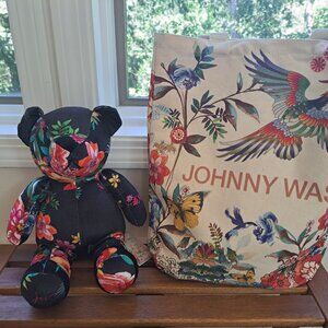 NWT Johnny Was Dreamer Bear + tote